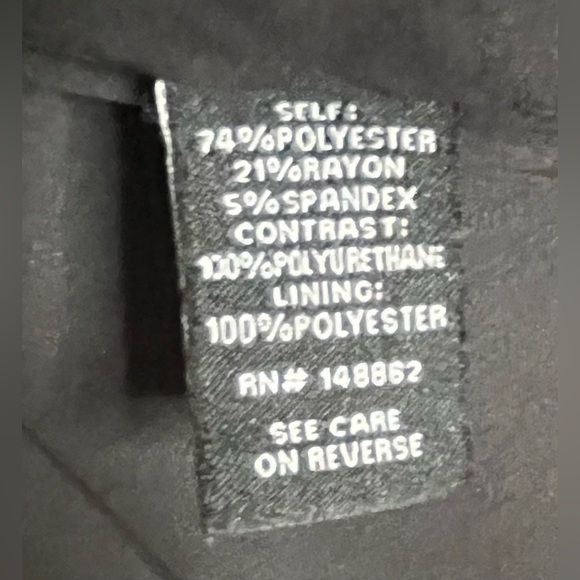 Torrid Black Trench Coat with Belted Waist - Picture 9 of 9